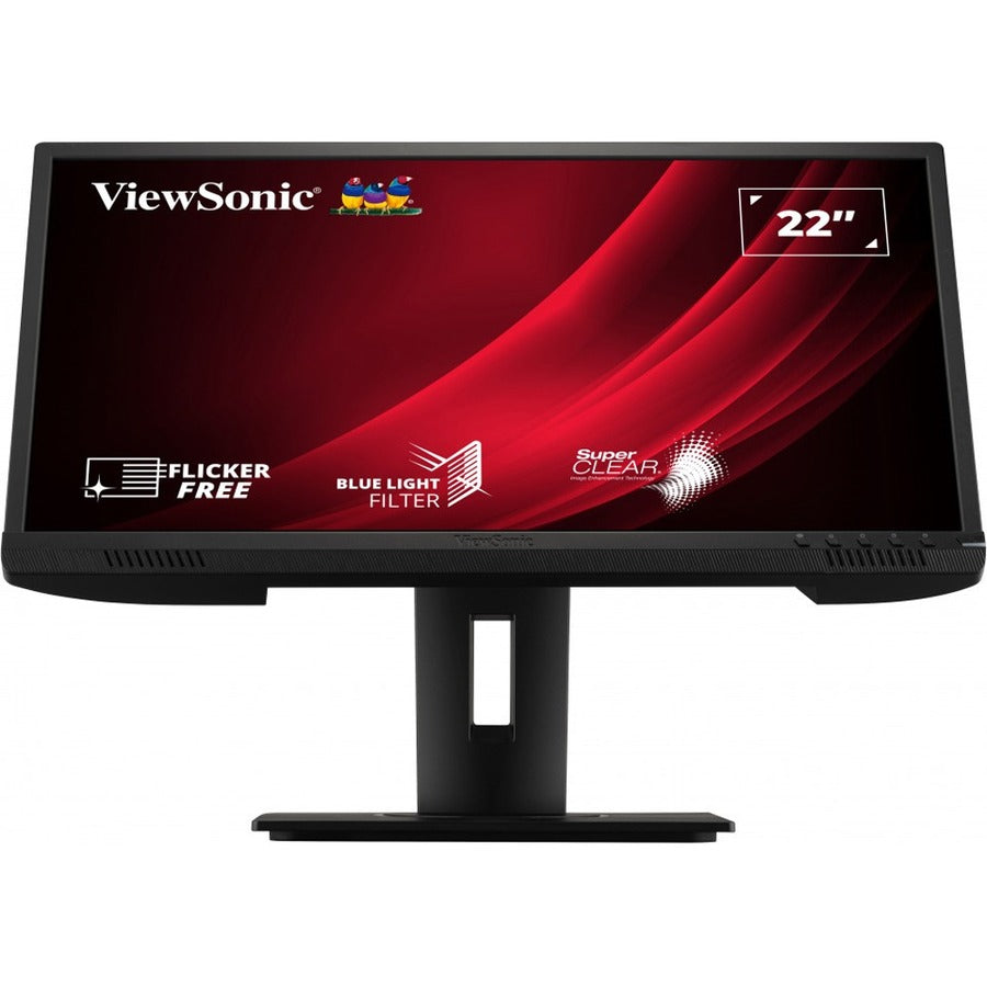 ViewSonic VG2240 22 Inch 1080p Ergonomic Monitor with 100Hz, USB Hub, HDI-