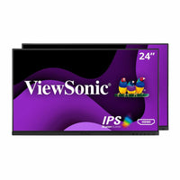 ViewSonic VG2448A-2_H2 24 Inch Dual Pack Head-Only 1080p IPS Monitor