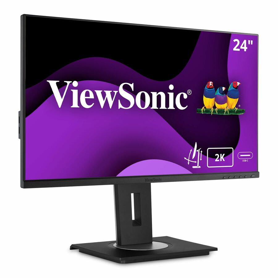 ViewSonic VG2455-2K Monitor 24 IPS Quad HD 2560x1440 - Anti-glare