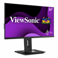 ViewSonic VG2456 24 Inch 1080p Monitor with USB C 3.2, Docking Built-In
