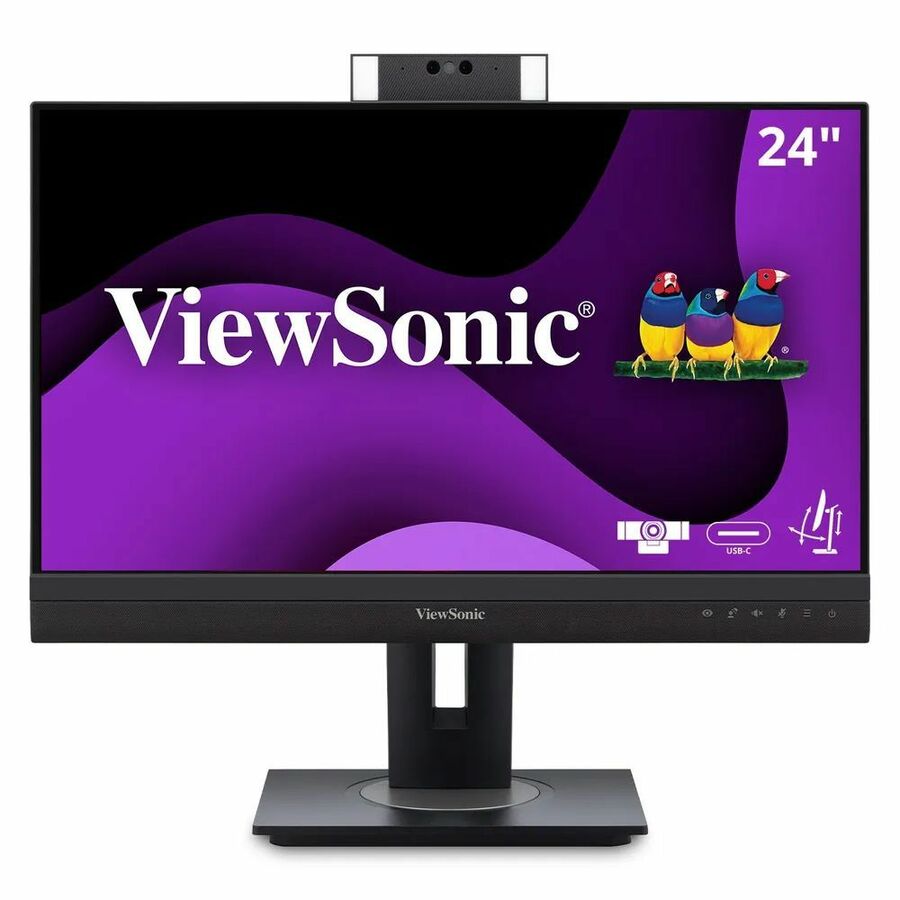 ViewSonic VG2457V 24 Inch 1080p Video Conference Docking Monitor