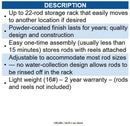 Viking Solutions VKS-VFR001 FISHING ROD RACK