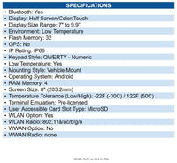 Honeywell VM1A-L0N-1B2A20F Thor VM1A Vehicle-Mounted Computer Snapdragon 660
