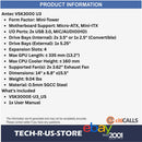 ANTEC VSK3000E-U3_US Mini-Tower Micro-ATX ITX PC Computer Case USB 3.0 Black