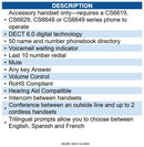 Vtech VT-CS6609 Accessory Handset for CS65xx/66xx series