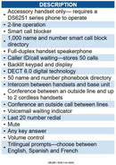Vtech VT-DS6251 2-Line Answering System with Smart Call