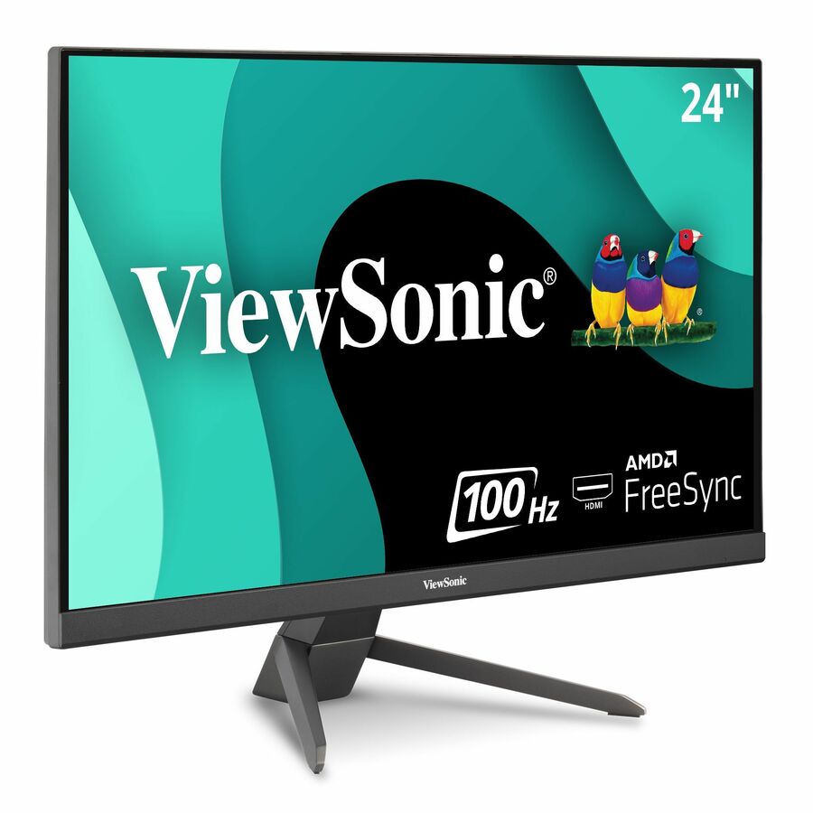 ViewSonic VX2467-MHD 24 Inch 1080p Gaming Monitor with 100Hz, 1ms