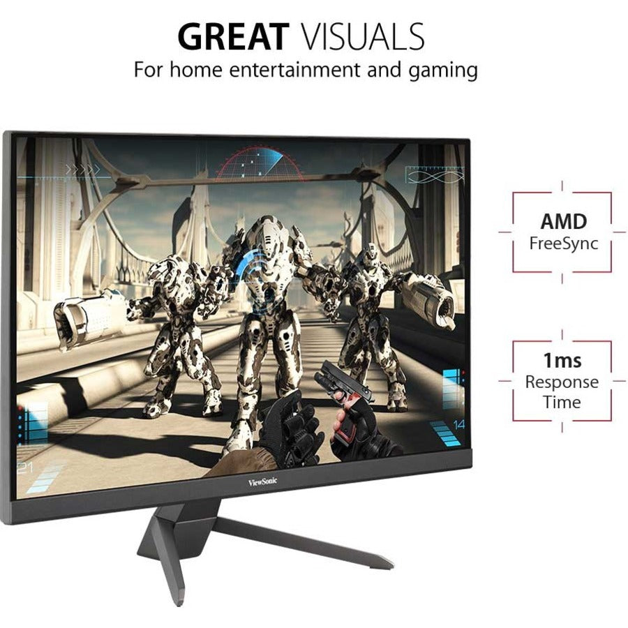 ViewSonic VX2767-MHD 27 Inch 1080p Gaming Monitor w/ 100Hz, 1ms - HDI-, VGA, DP