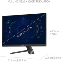 ViewSonic VX2767-MHD 27 Inch 1080p Gaming Monitor w/ 100Hz, 1ms - HDI-, VGA, DP