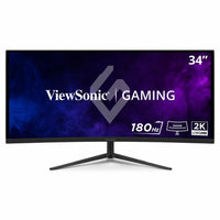 ViewSonic VX3418C-2K 34 Inch UltraWide QHD 1440p Curved Gaming Monitor