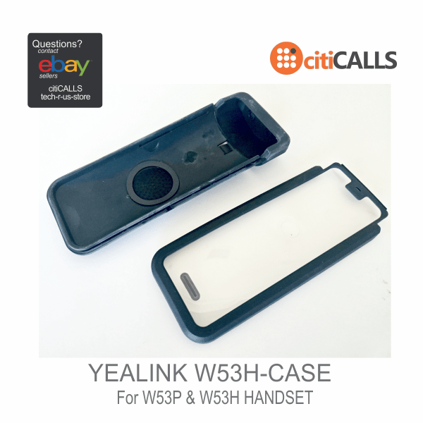 Yealink W53H-CASE Protective Plastic Case for W53P W53H DECT VoIP IP Phone