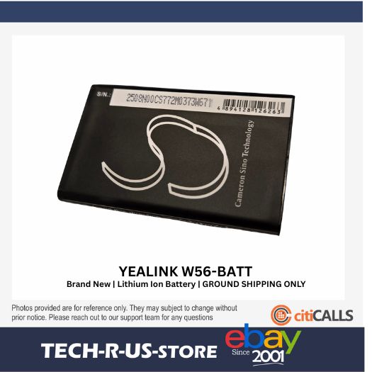 Yealink W56-BATT YL-5J 1460mAh 3.7V 5.4WH BATTERY for W56P W56H W59R Handsets