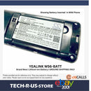 Yealink W56-BATT YL-5J 1460mAh 3.7V 5.4WH BATTERY for W56P W56H W59R Handsets
