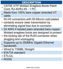 Wavenet WAV-5E04UMBL-PC-05 CAT5 PATCH CORD 5FT BLUE