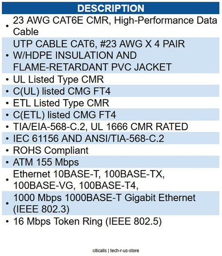 Wavenet WAV-6E04UMBK-PC-02 CAT6 PATCH CORD BOOTED 2' BLACK