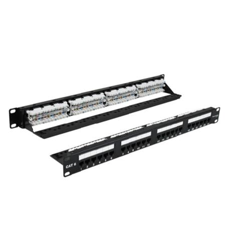 Wavenet WAV-6EPP24 CAT6 PATCH PANEL 24 PORT 1U