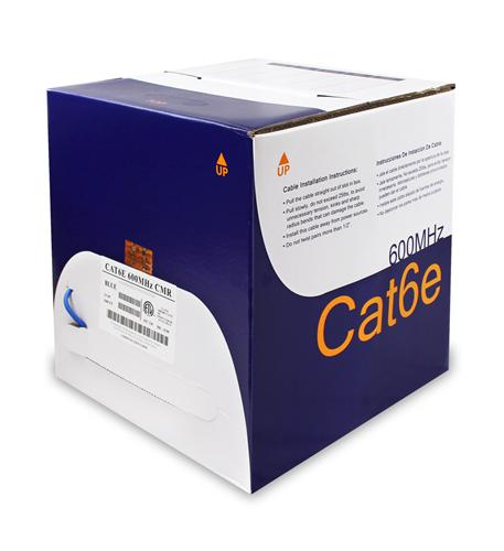Wavenet WAV-CAT6E-CMR-WH CAT6 E 600MHz CMR 6E04URWH4  WHITE