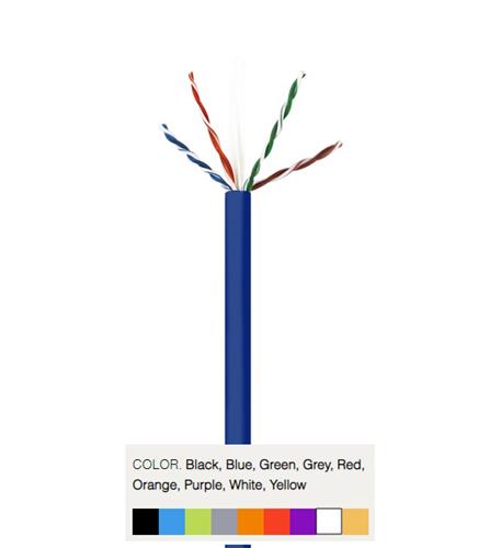 Wavenet WAV-CAT6E-CMR-WH CAT6 E 600MHz CMR 6E04URWH4  WHITE