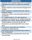 Wavenet WAV-CBTF-WM6U-SW 6U WALL MOUNT CABINET