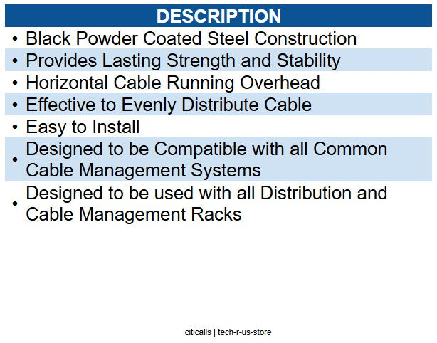Wavenet WAV-WL-R1205-KIT 5' RACK-TO-WALL-KIT LADDER RACK
