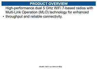 Ubiquiti Networks WAVE-MLO5 High-performance dual 5 GHz WiFi 7-based radios
