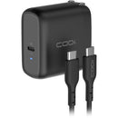 Codi WC065-C 65W GaN Wall Charger with USB-C Port and Cable - Black