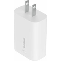 Belkin WCA004dqWH 25W Portable USB-C Wall Charger - 1xUSB-C - Fast Charging