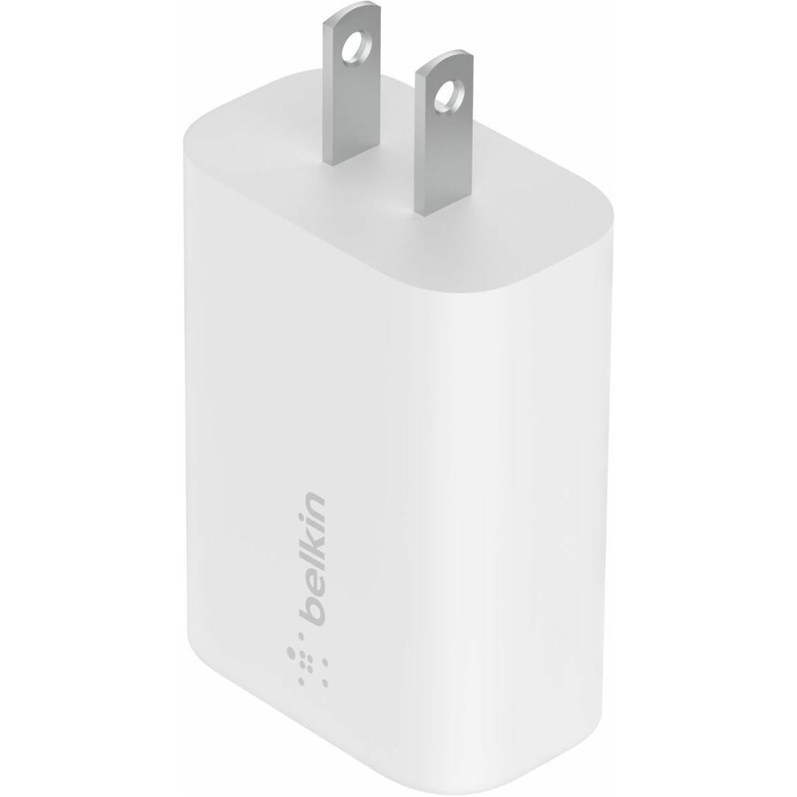 Belkin WCA004dqWH 25W Portable USB-C Wall Charger - 1xUSB-C - Fast Charging