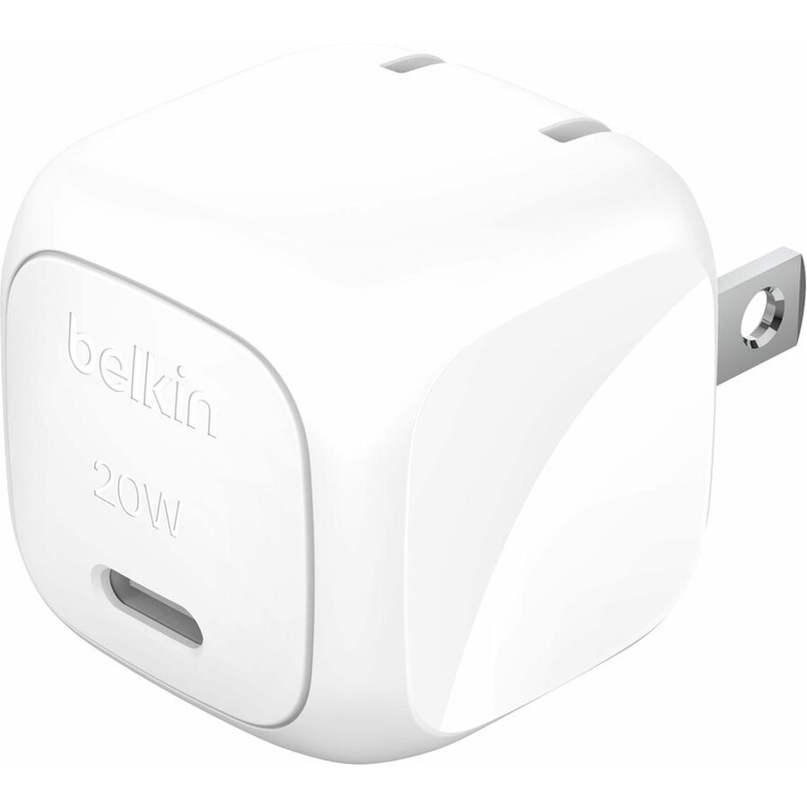Belkin WCA009dqWH BoostCharge Cubic USB-C Wall Charger 20W