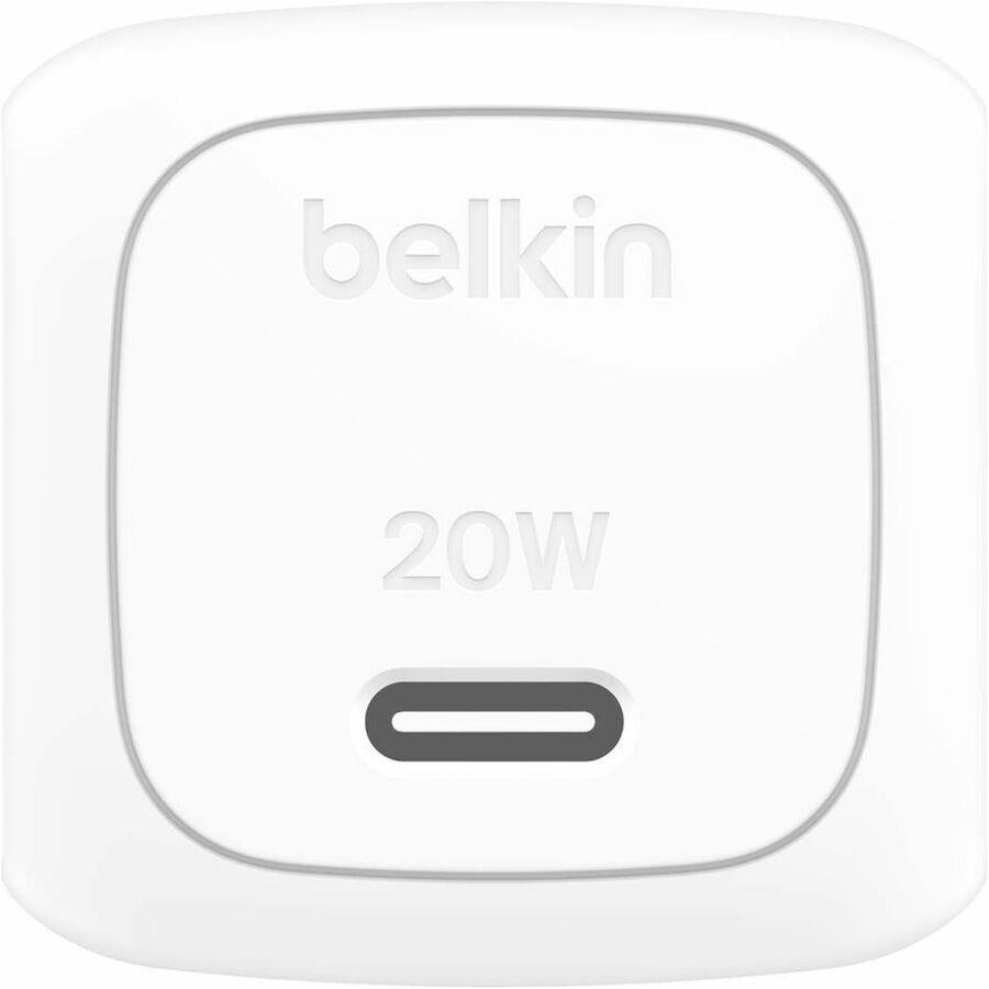 Belkin WCA009dqWH BoostCharge Cubic USB-C Wall Charger 20W