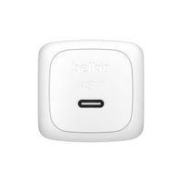 Belkin WCA013DQWH 45W Portable USB-C Wall Charger - 1xUSB-C (45W) - Fast Charge