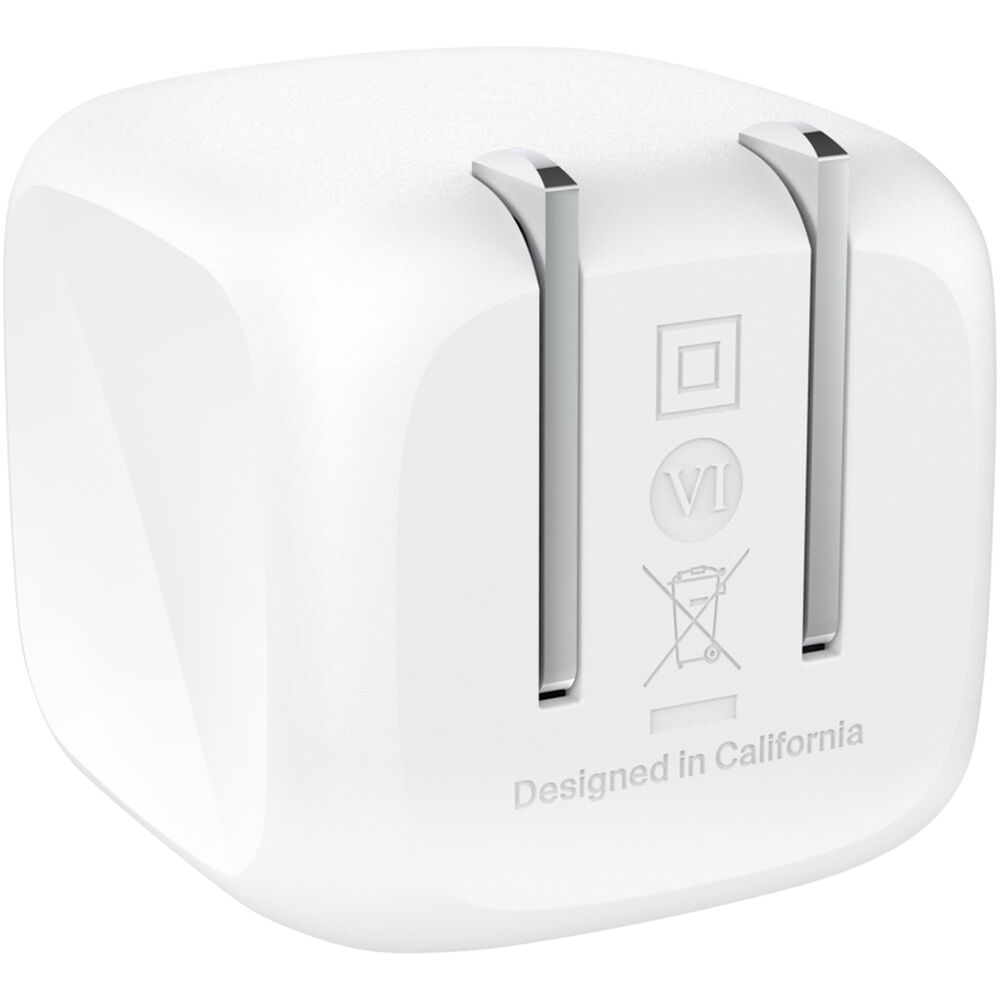 Belkin WCA013dqWH 45W Portable USB-C Wall Charger - 1xUSB-C (45W) - Fast Charge