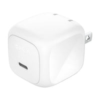 Belkin WCA013DQWH 45W Portable USB-C Wall Charger - 1xUSB-C (45W) - Fast Charge