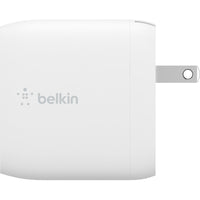 Belkin WCB002dqWH BoostCharge Dual USB-A Wall Charger 24W - 4.80 A Output