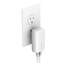 Belkin WCB007DQWH 37W Portable Dual Port USB-C Wall Charger - USB Type-C