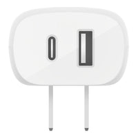 Belkin WCB007DQWH 37W Portable Dual Port USB-C Wall Charger - USB Type-C