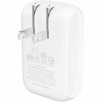 Belkin WCB009dqWH BoostCharge Dual Wall Charger 42W - White