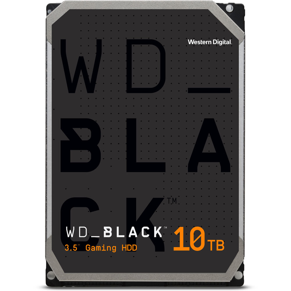 Western Digital WD102FZBX-SINGLE Hard Drive - 10 TB 3.5 DESKTOP WD Black