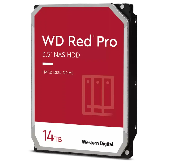 Western Digital WD142KFGX Hard Drive - 14TB SATA 512M 3.5 WD Red Pro