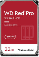 Western Digital WD221KFGX HDD 22TB 3.5 7200rpm WD Red Pro NAS 512M Bare