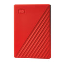 WD WDBPKJ0040BRD-WESN My Passport 4 TB Portable Hard Drive - External - Red