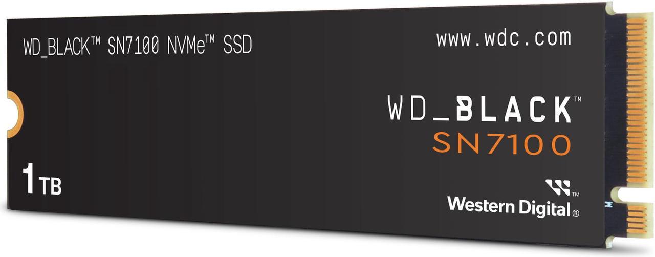Western Digital WDS100T4X0E SSD WD_BLACK SN7100 1TB M.2 2280 NVMe PCIe4 Retail