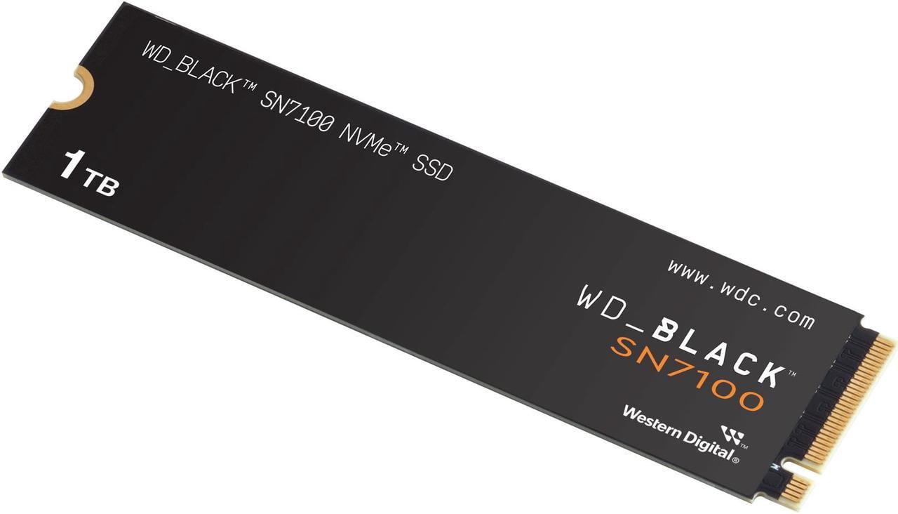 Western Digital WDS100T4X0E SSD WD_BLACK SN7100 1TB M.2 2280 NVMe PCIe4 Retail