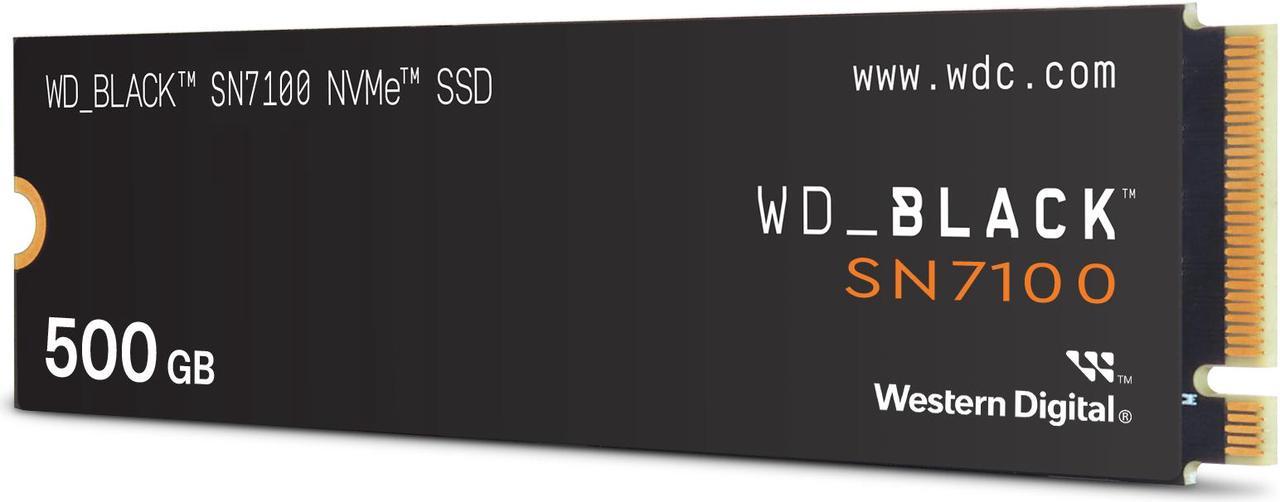 Western Digital WDS500G4X0E SSD Black SN7100 500G M.2 2280 NVMe PCIe4 Retail