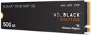 Western Digital WDS500G4X0E SSD Black SN7100 500G M.2 2280 NVMe PCIe4 Retail
