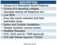 Wheelock WH-UTA-1 Wheelock Universal Tel Alert