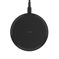 Belkin WIA012TTBK 15W Qi Wireless Charging Pad for Smartphones - USB-C Cable