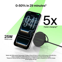 Belkin WIA014TTBK UltraCharge Magnetic Charger with Qi2 25W - Black