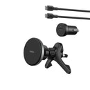 Belkin WIC010TTBK BoostCharge Magnetic Wireless Charging Car Vent Mount