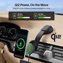 Belkin WIC011TTBK BoostCharge Magnetic Wireless Charging Car Vent Mount
